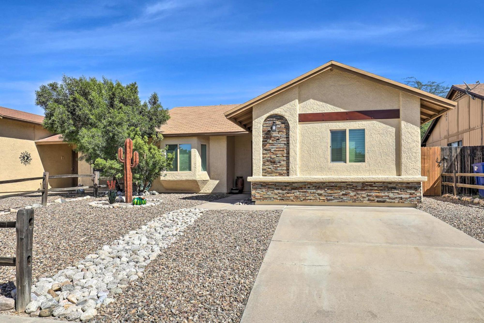 East Tucson House With Private Backyard And Fire Pit别墅 外观 照片