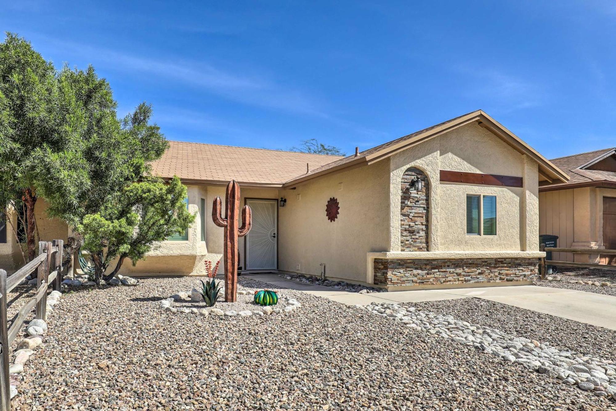 East Tucson House With Private Backyard And Fire Pit别墅 外观 照片
