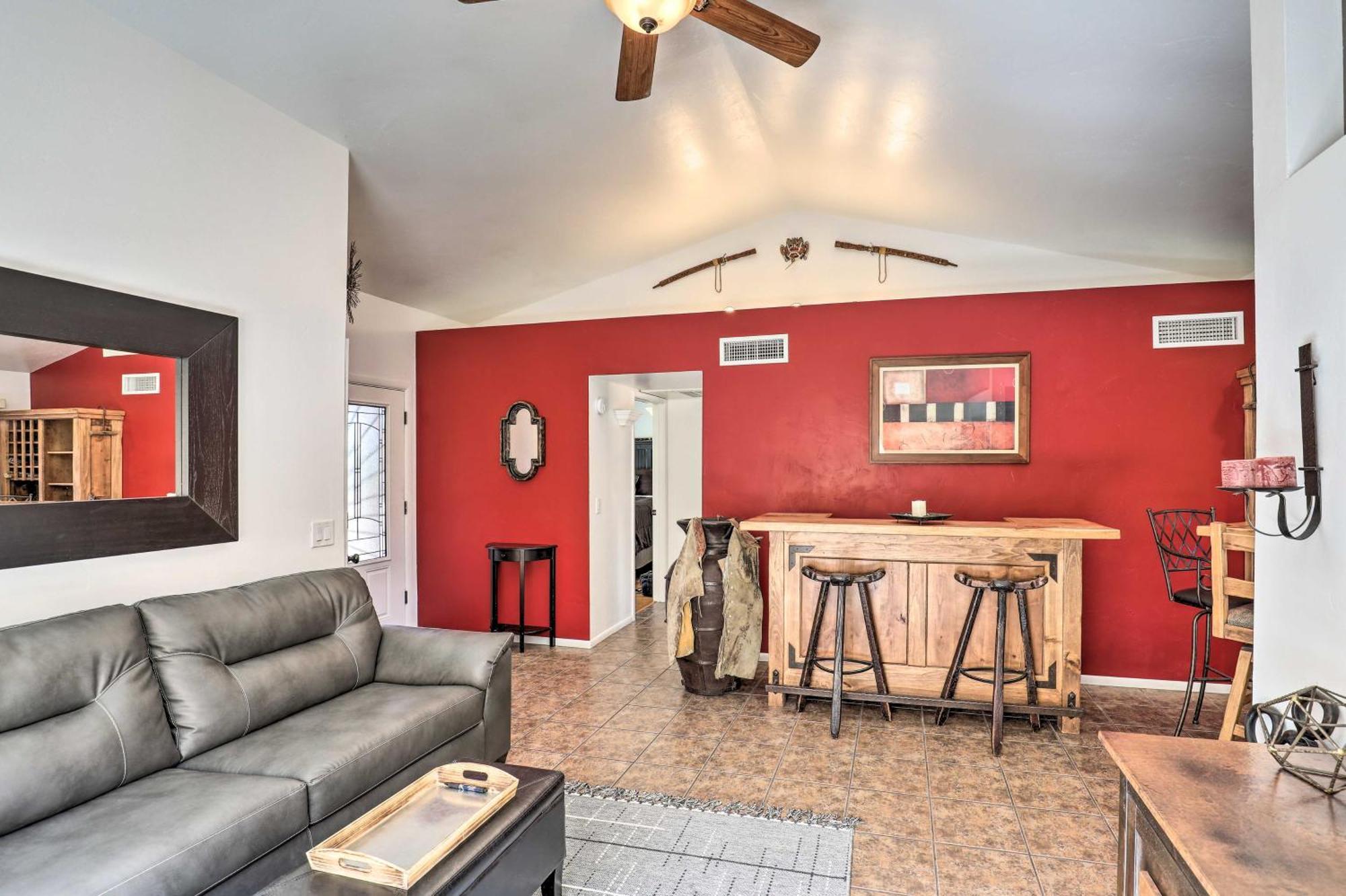 East Tucson House With Private Backyard And Fire Pit别墅 外观 照片