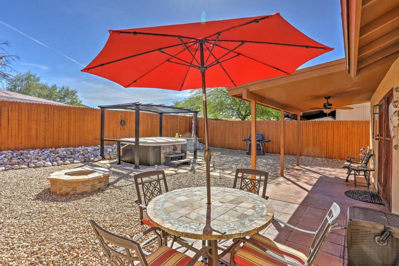 East Tucson House With Private Backyard And Fire Pit别墅 外观 照片